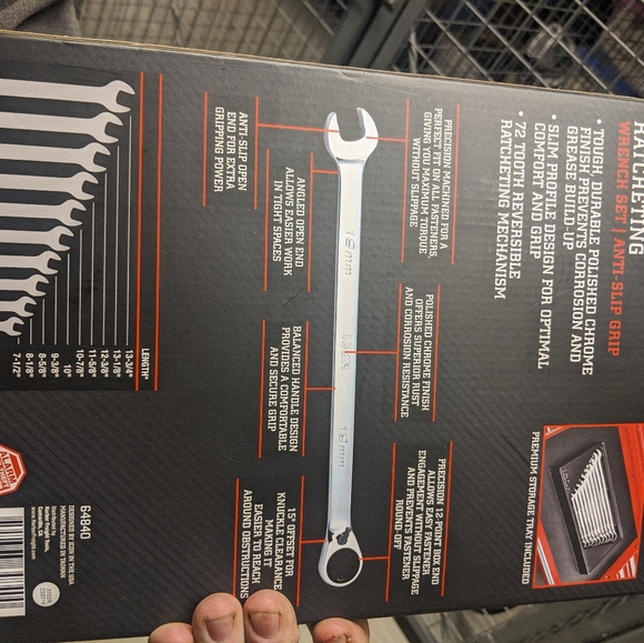 Icon mm ratcheting wrenches - Picture 1 of 4